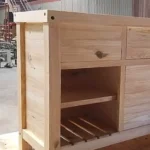 custom bathroom cabinet to hold a vanity and sink