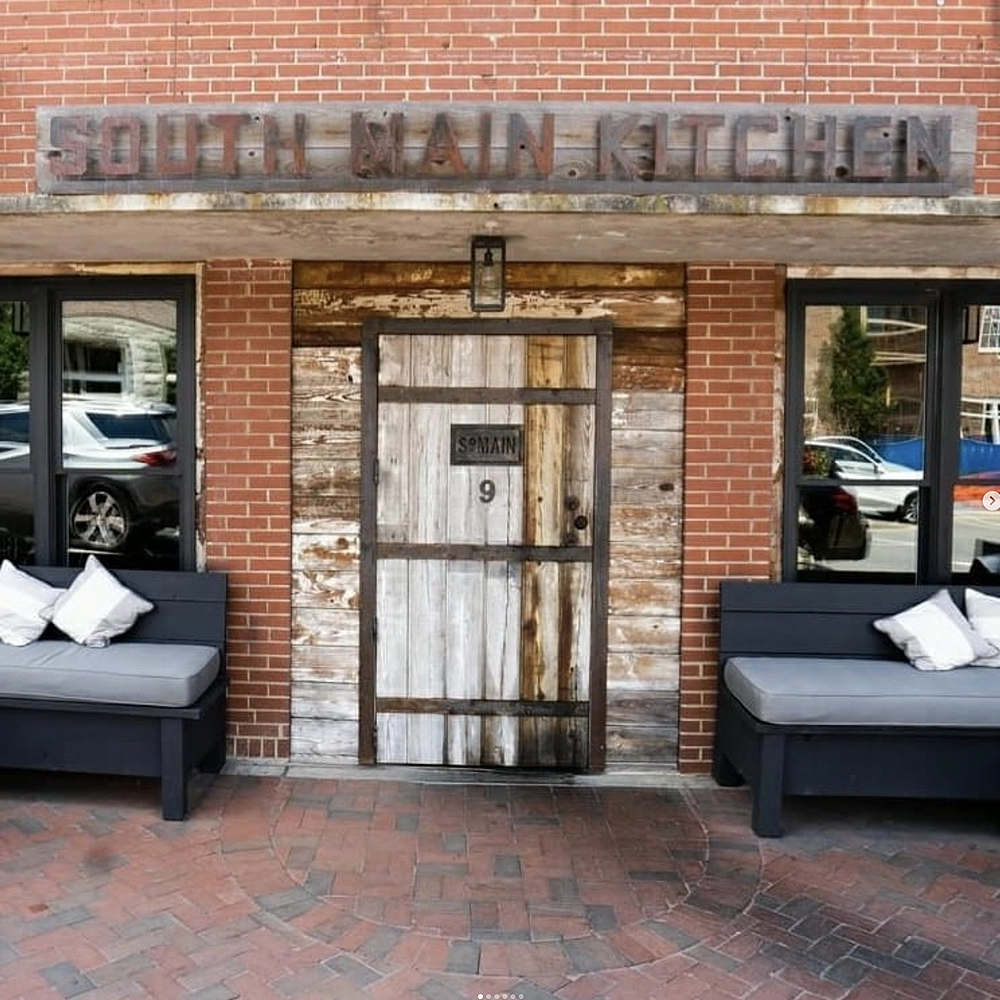 Exterior door for a restaurant in Atlanta Georgia