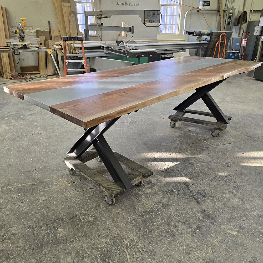 live edge wood table