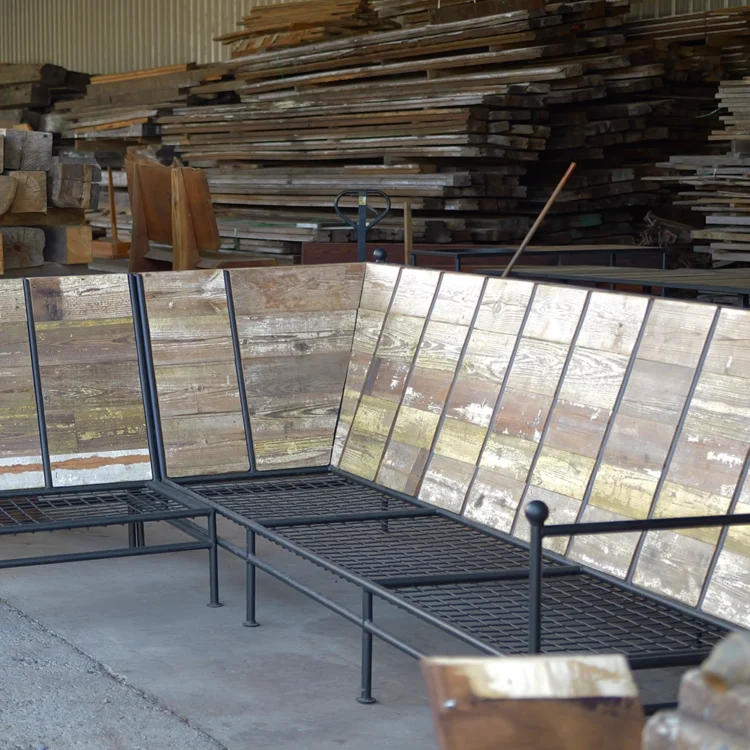 Large outdoor seating for a high-end porch
