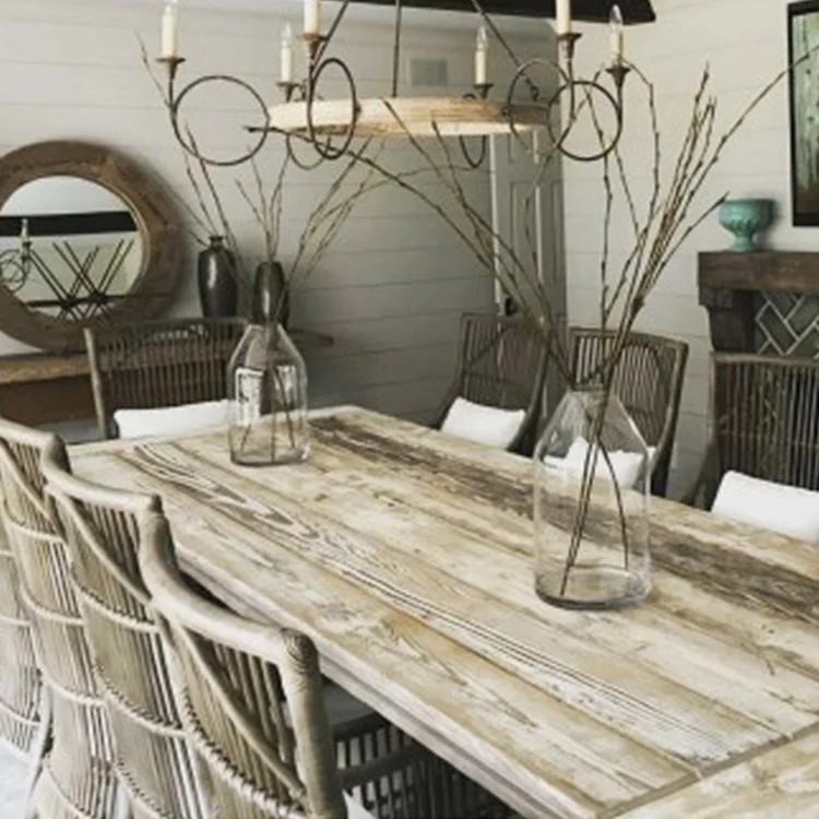 beach house dining table set